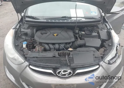 2012 Hyundai Elantra Limited from USA, damaged, VIN 5NPDH4AE7CH112085